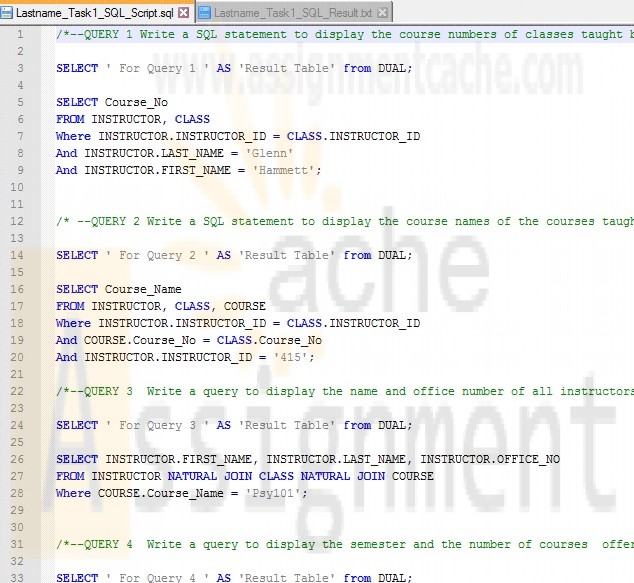 MIS582 Course Project Week 2 SQL Queries Using MySQL Select Statements.jpg